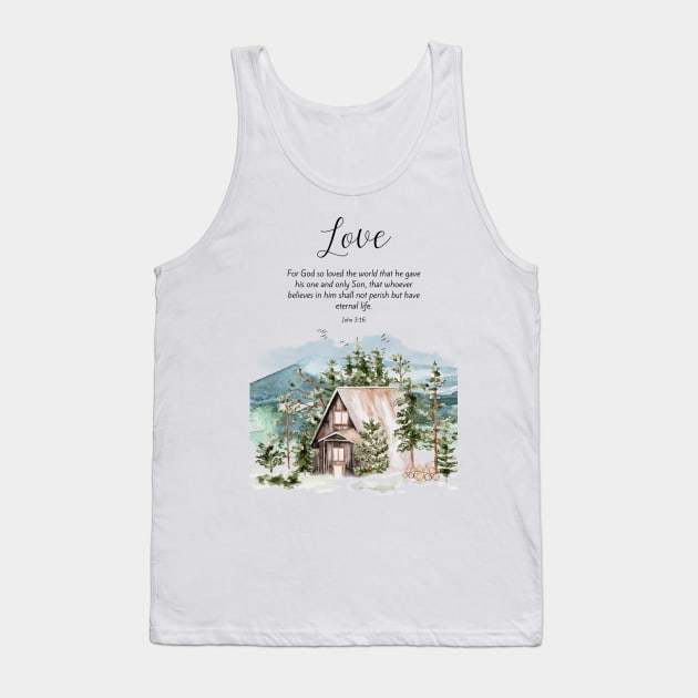 bible verse about love Tank Top by Brotherintheeast